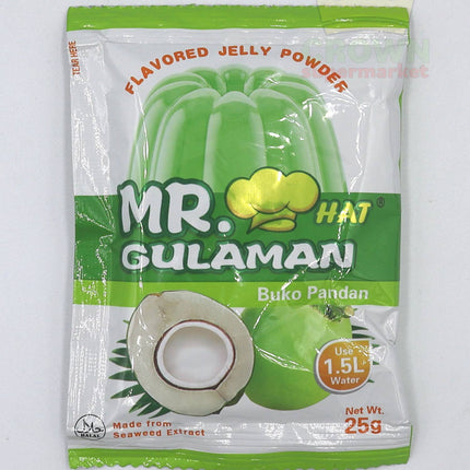 Mr.Hat Gulaman Buko Pandan 25g - Crown Supermarket