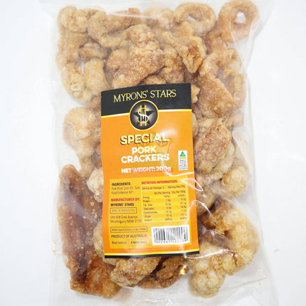 Myron's Stars Special Pork Crackers 200g - Crown Supermarket