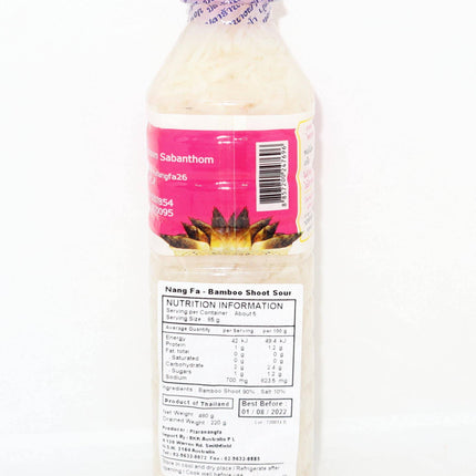 Nang Fa Bamboo Shoot Sour 450g - Crown Supermarket