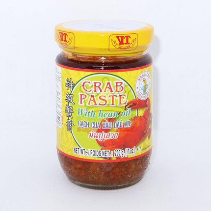 Nang Fah Crab Paste with Bean Oil 200g - Crown Supermarket
