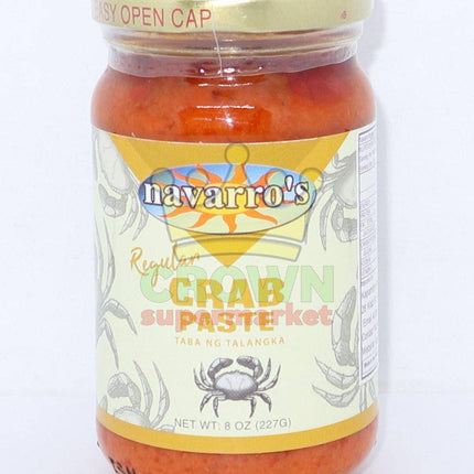 Navarro's Crab Paste Regular (Taba Ng Talangka) 227g - Crown Supermarket