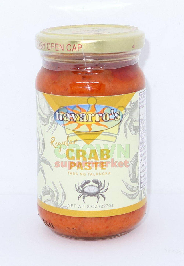 Navarro's Crab Paste Regular (Taba Ng Talangka) 227g - Crown Supermarket