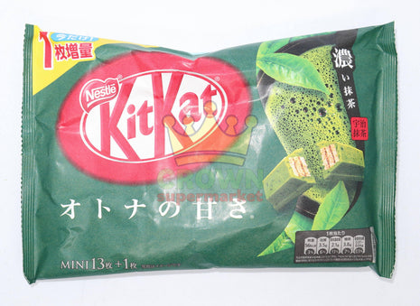 Nestle KitKat Rich Green Tea Mini Biscuit 135.8g - Crown Supermarket