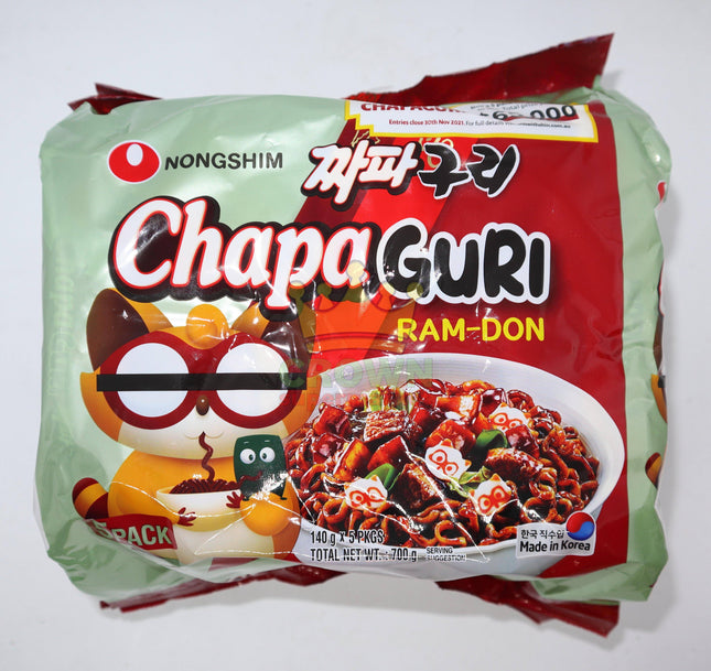 Nongshim Chapaguri Ram-Don 5x140g - Crown Supermarket