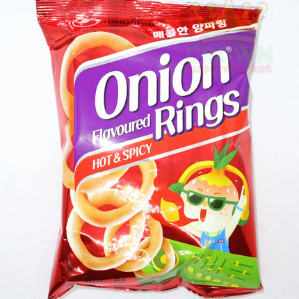 Nongshim Onion Flavoured Rings Hot & Spicy 40g - Crown Supermarket