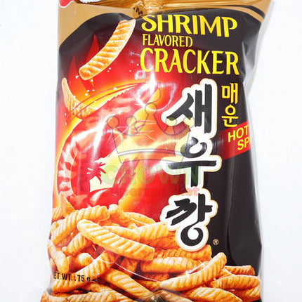Nongshim Shrimp Flavored Cracker Hot & Spicy 75g - Crown Supermarket