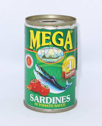 Mega Sardines Tomato Sauce 155g - Crown Supermarket