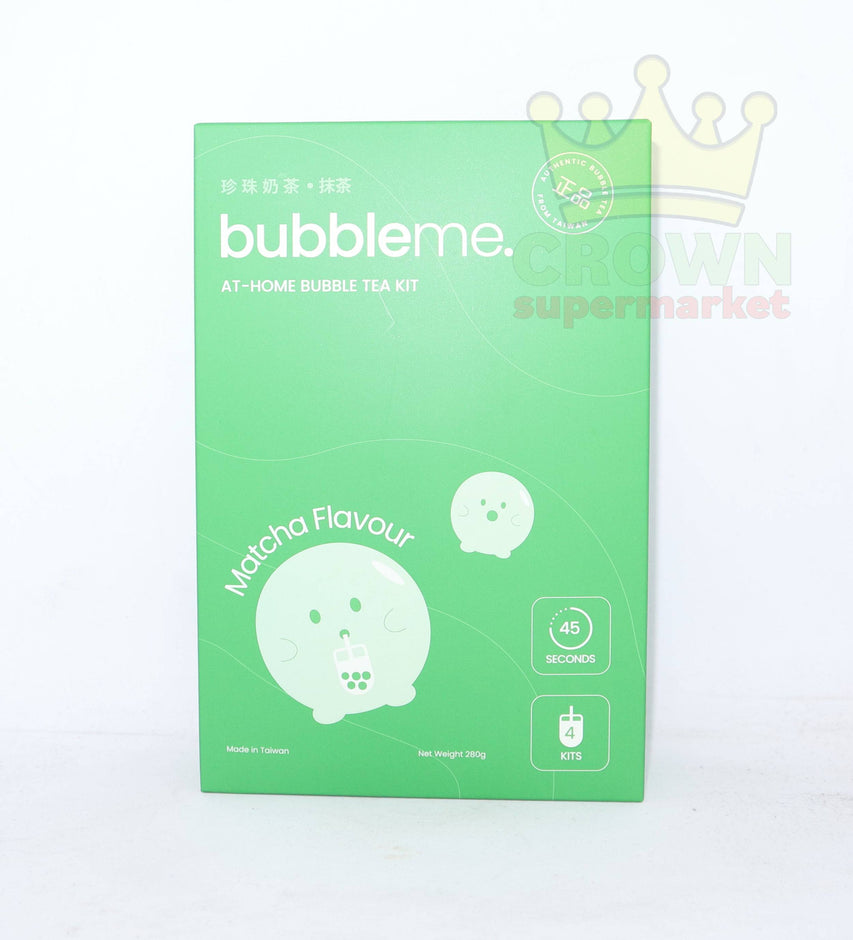 Bubbleme. Bubble Tea Kit Matcha Flavor 280g Crown Supermarket