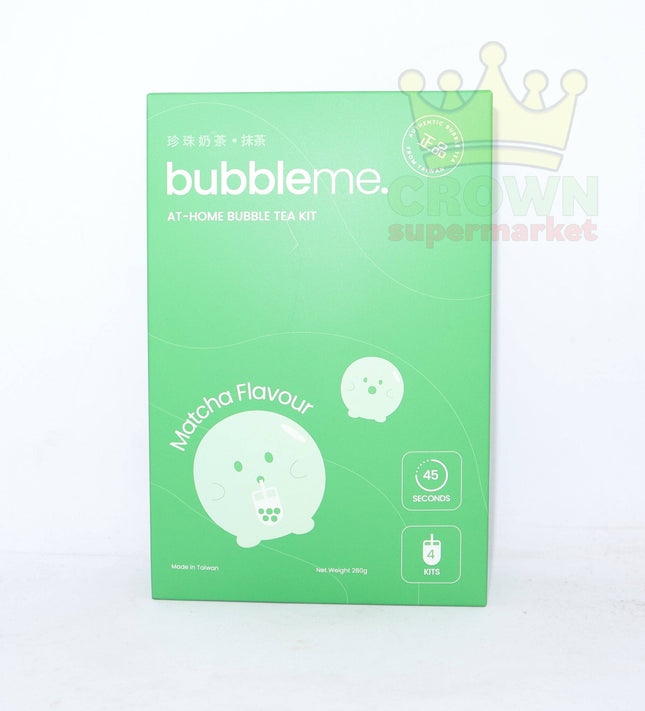 Bubbleme. Bubble Tea Kit Matcha Flavor 280g - Crown Supermarket