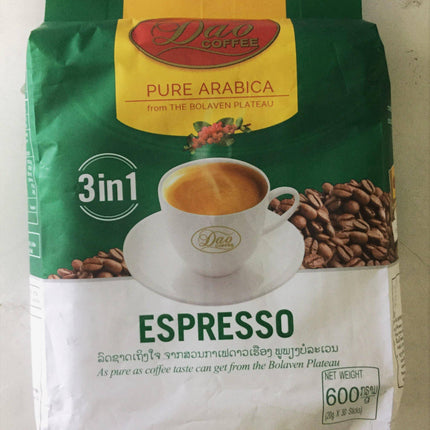 Dao Coffee 3 in 1 Expresso 600g - Crown Supermarket