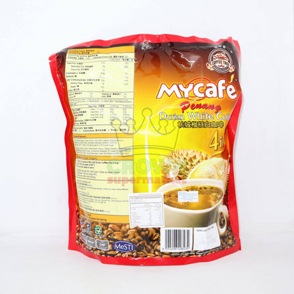 Mycafe Durian White Coffee 4 in 1 15 x 40g - Crown Supermarket
