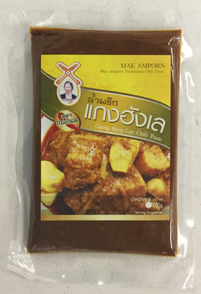 MaeAmporn Gaeng Hang-Lay Chilli Paste 100g - Crown Supermarket