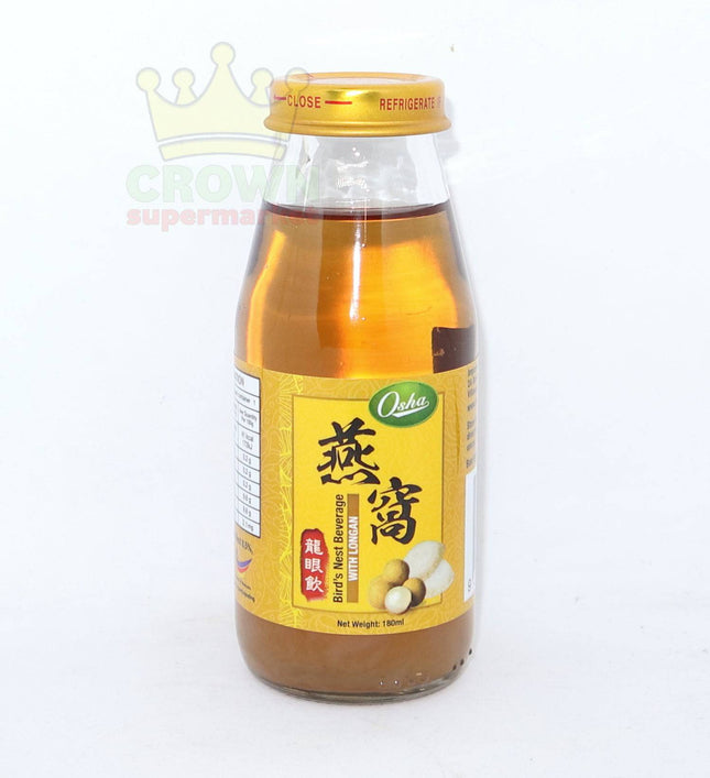 Osha Bird's Nest Beverage with Longan 180ml - Crown Supermarket