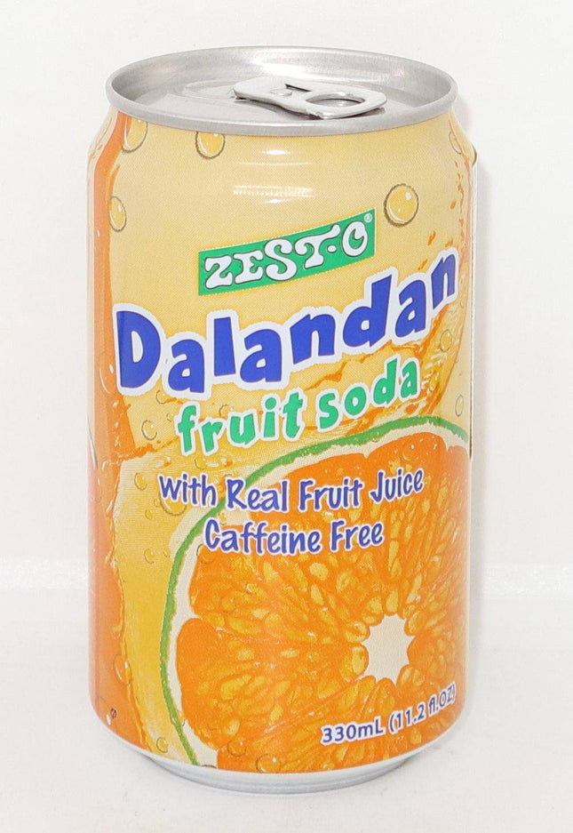 Zest.O Dalandan Fruit Soda 330ml - Crown Supermarket