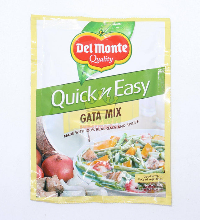 Del Monte Quick 'n Easy Gata Mix 40g - Crown Supermarket