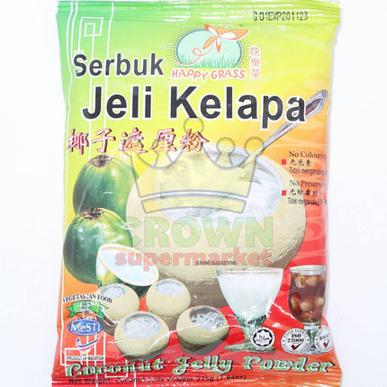 Happy Grass Coconut Jelly Powder (Jeli Kelapa) 225g - Crown Supermarket