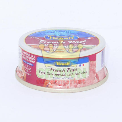 Henaff French Pate - Pork Liver Spread with Red Wine 78G - Crown Supermarket
