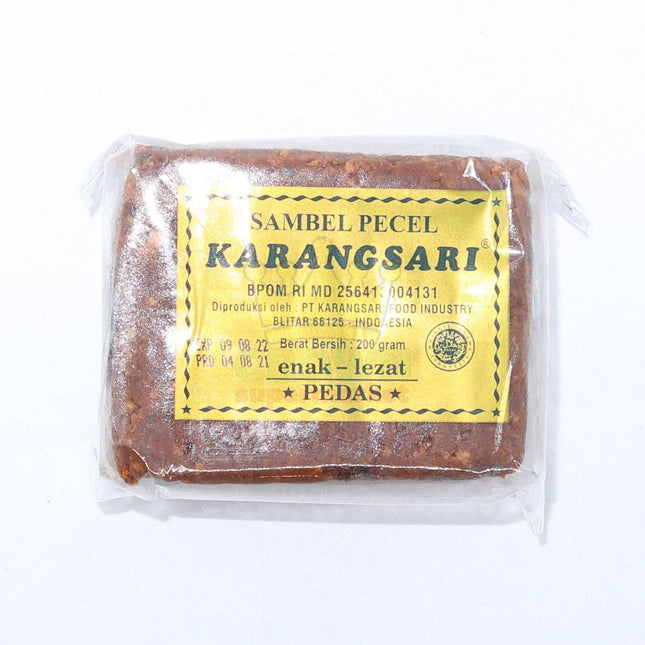 Karangsari Sambel Pecel Pedas (Hot) 200g - Crown Supermarket