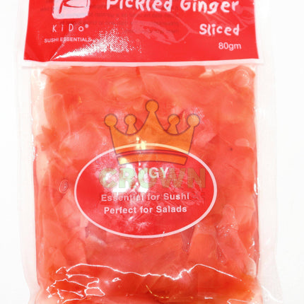 Kido Pickled Ginger Sliced 80g - Crown Supermarket