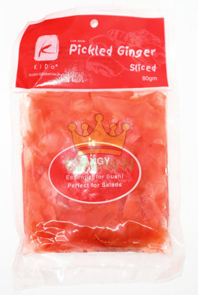 Kido Pickled Ginger Sliced 80g - Crown Supermarket