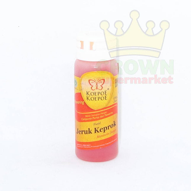 Koepoe Koepoe Jeruk Keprok (Mandarin Orange) Flavoring 25ml - Crown Supermarket
