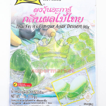 Lobo Thai Fruit Flavour Agar Dessert Mix (Green) 115g - Crown Supermarket