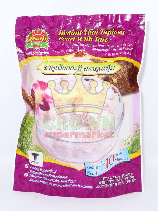 Madam Pum Thai Tapioca Pearl with Taro 180g - Crown Supermarket