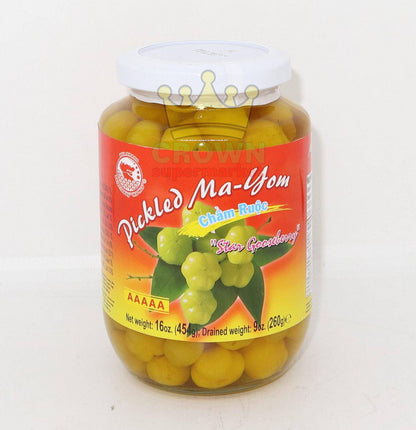 Red Dragon Pickled Ma-Yom (Star Gooseberry) 454g - Crown Supermarket