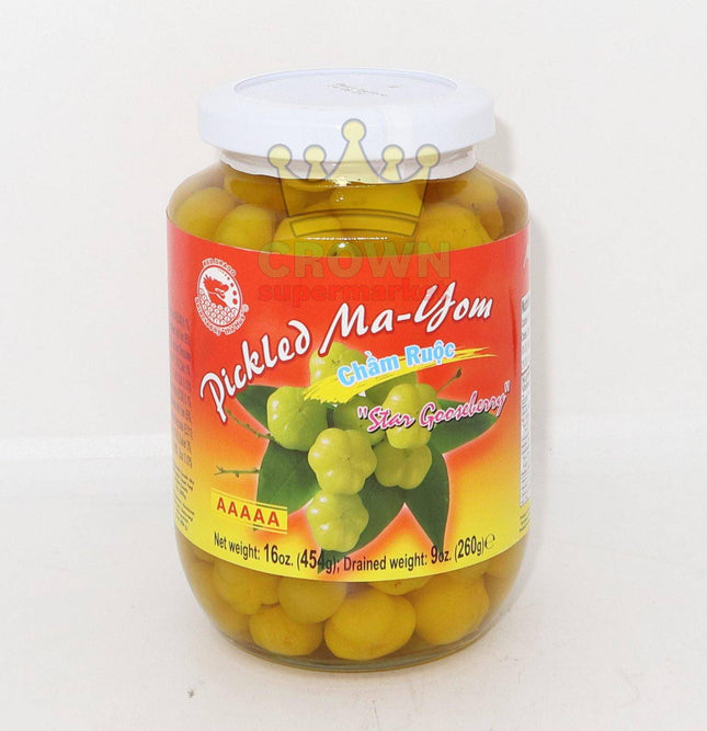 Red Dragon Pickled Ma-Yom (Star Gooseberry) 454g - Crown Supermarket