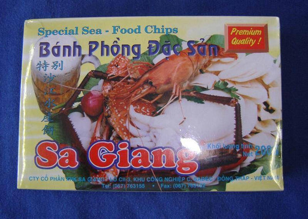 Sa Giang Seafood Cracker 200g - Crown Supermarket
