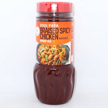 Soul Papa Braised Spicy Chicken Marinade 500g - Crown Supermarket