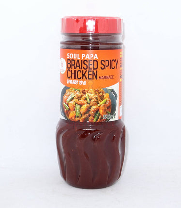 Soul Papa Braised Spicy Chicken Marinade 500g - Crown Supermarket