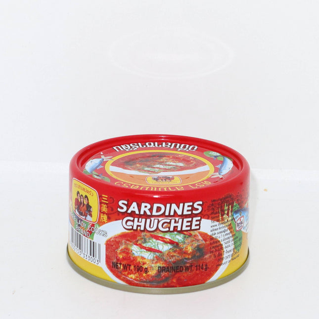 Three Lady Cooks Sardines Chuchee 190g - Crown Supermarket