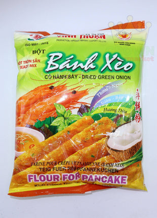 Vinh Thuan Flour for Pancake with Dried Green Onion (Bot Banh Xeo) 500g - Crown Supermarket