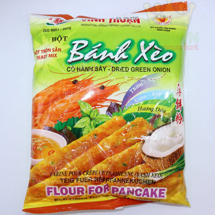 Vinh Thuan Flour for Pancake with Dried Green Onion (Bot Banh Xeo) 500g - Crown Supermarket