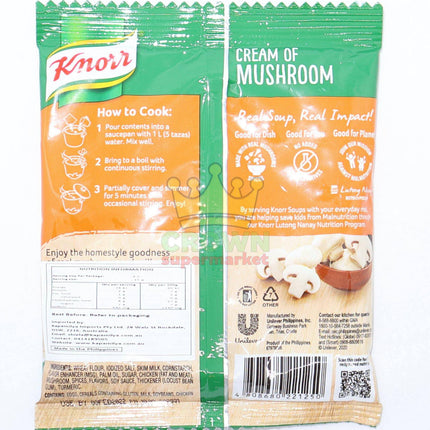 Knorr Cream of Mushroom 68g - Crown Supermarket