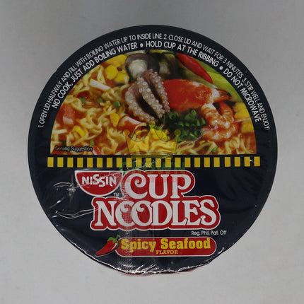 Nissin Spicy Seafood Cup Noodles 60g - Crown Supermarket