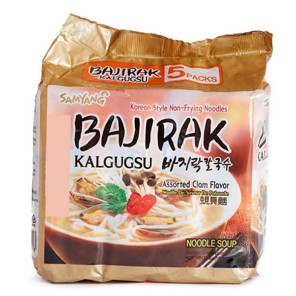 Samyang Bajirak Kal Guk Su Multi-Pack 5 x 100g - Crown Supermarket