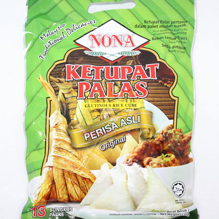 Nona Ketupat Palas Glutinous Rice Cube 336g - Crown Supermarket
