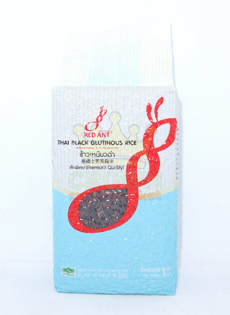 Red Ant Thai Black Glutinous Rice 1Kg - Crown Supermarket