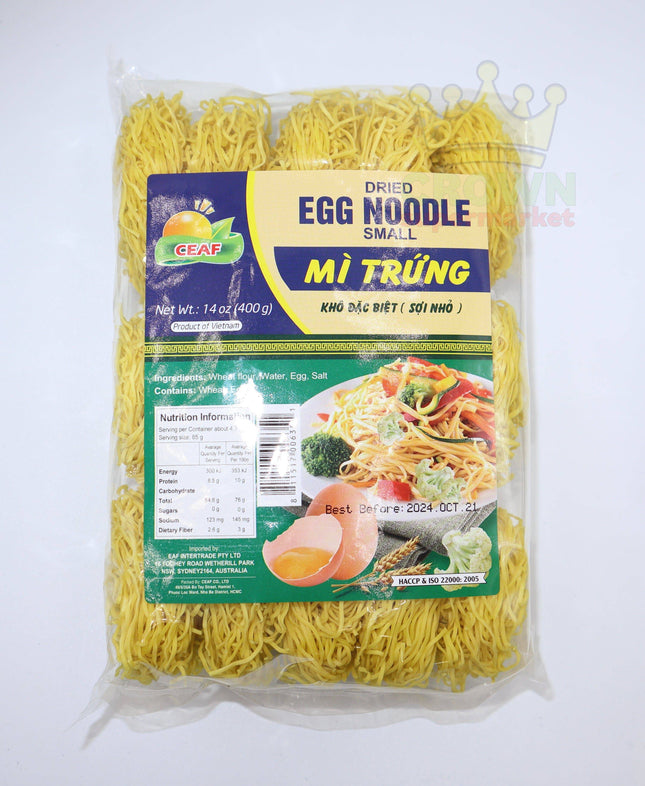 CEAF Dried Egg Noodle Small 400g - Crown Supermarket