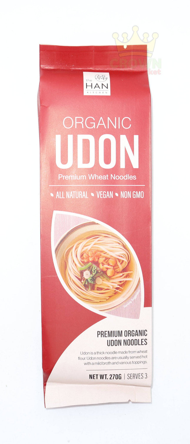 The Han Kitchen Organic Udon 270g - Crown Supermarket