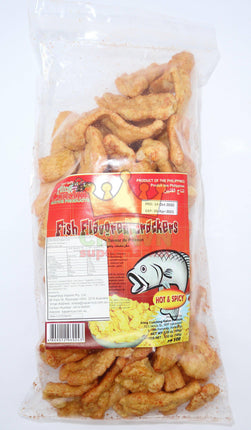 Aling Conching Fish Flavored Crackers Hot & Spicy 100g - Crown Supermarket