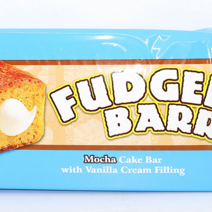Fudgee Barr Mocha Cake Bar with Vanilla Cream 10 x 39g - Crown Supermarket