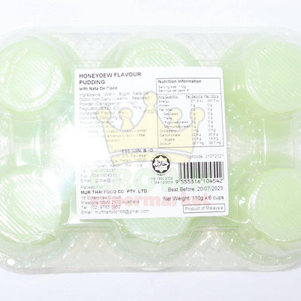 Golden Choice Honeydew Pudding 6 X 110g - Crown Supermarket