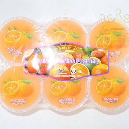 Golden Choice Orange Pudding 6 X 110g - Crown Supermarket