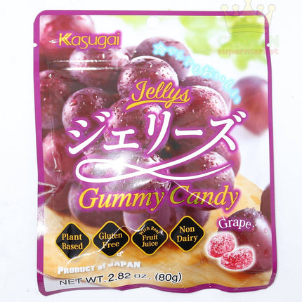 Kasugai Gummy Candy Grape 80g - Crown Supermarket
