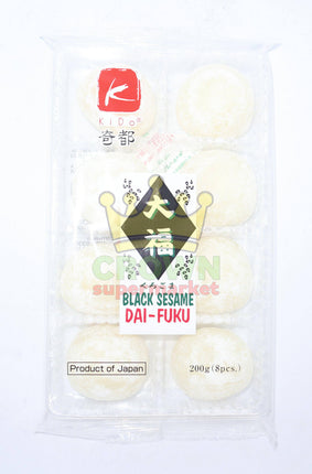 Kido Black Sesame Dai-Fuku (Mochi) 200g - Crown Supermarket