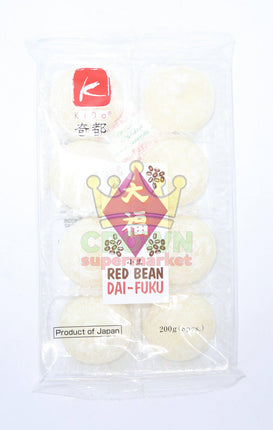 Kido Red Bean Dai-Fuku (Mochi) 200g - Crown Supermarket