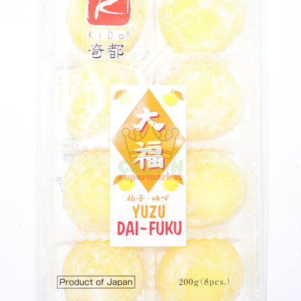 Kido Yuzu Dai-Fuku (Mochi) 200g - Crown Supermarket